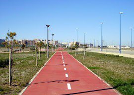 Carril bici Parque Tecnológico Leganés