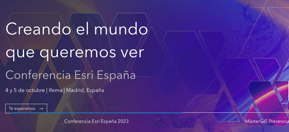 La Conferencia Esri España 2023 está de vuelta en Madrid